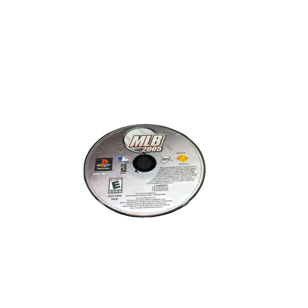 MLB 2005 (Playstation 1 PS1) WORKS DISC ONLY